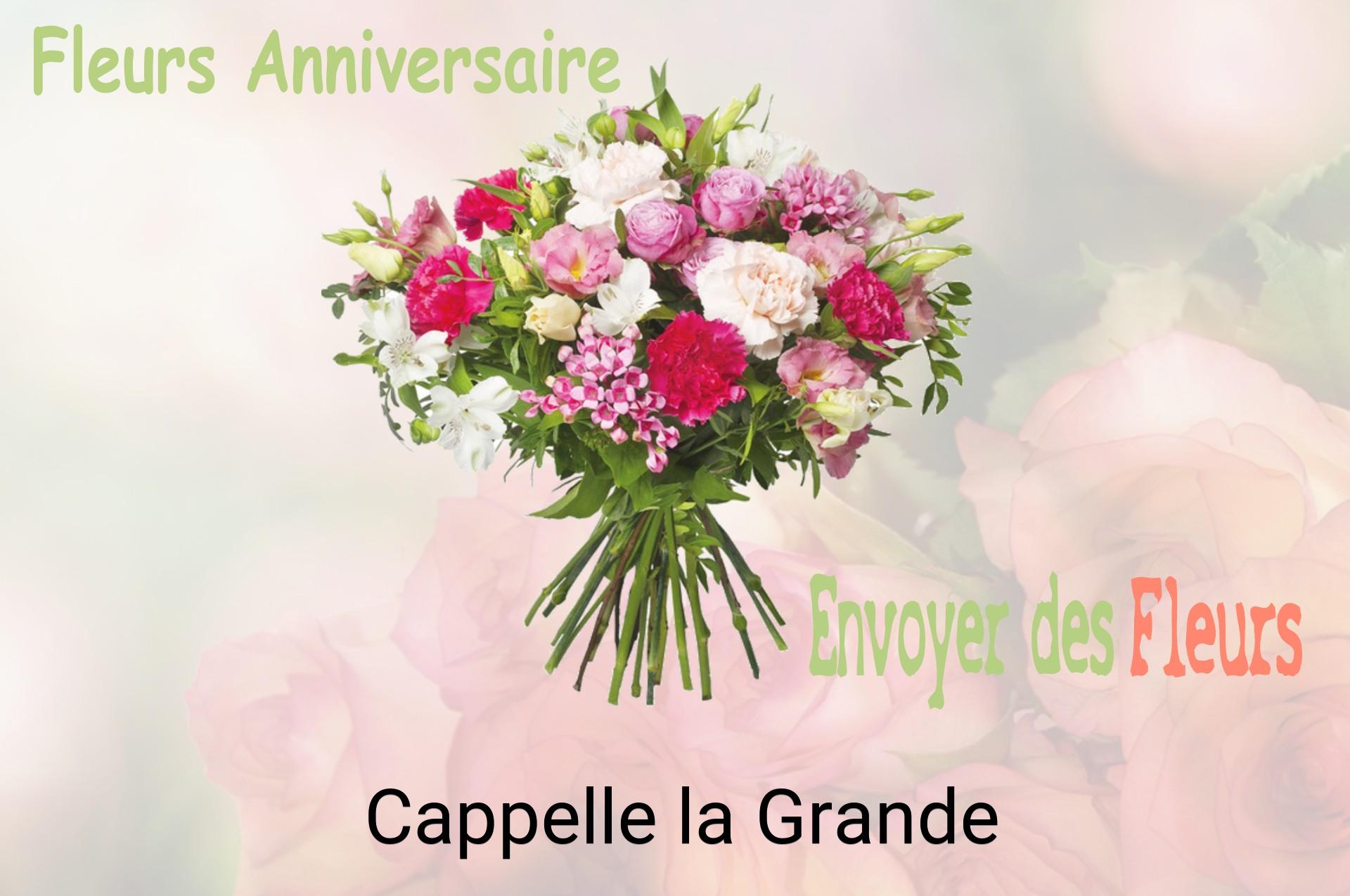 Bouquet de fleurs d’anniversaire livré à Cappelle-la-Grande