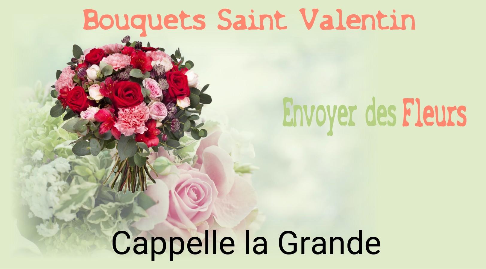 Roses de Saint-Valentin livrées à Cappelle-la-Grande